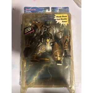 New Sealed Todd McFarlane's Spawn Series 2 1995 Cy-Gor Action Figure DAMAGED BOX